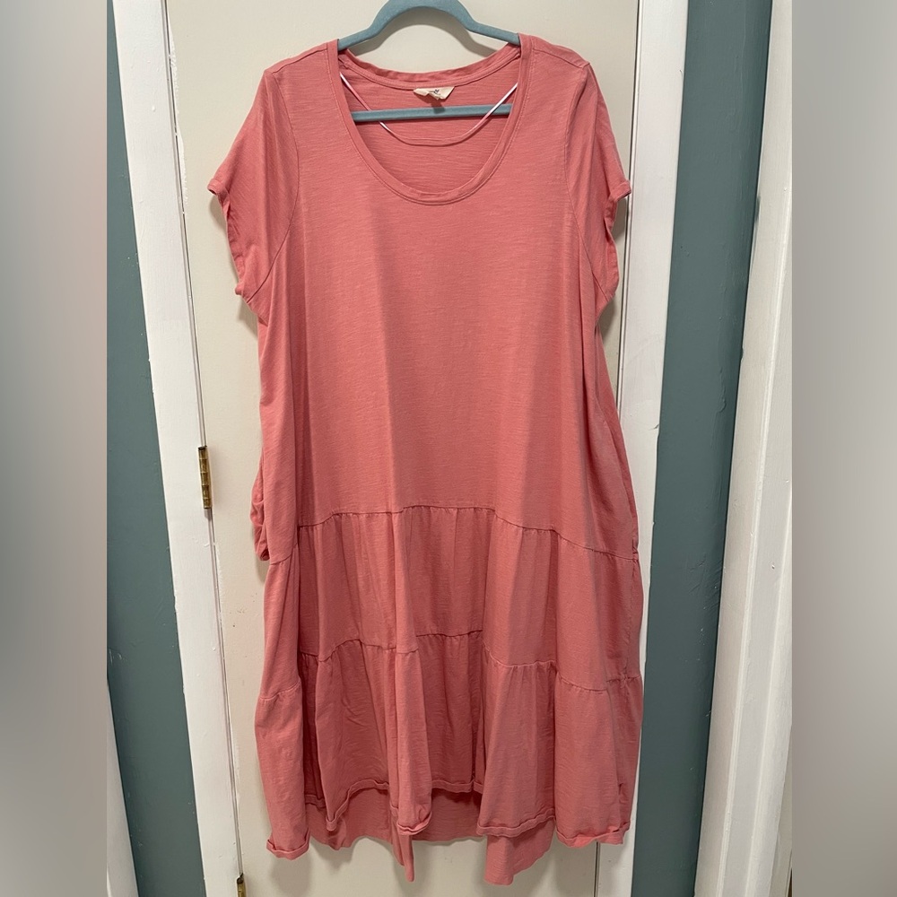 Terra & Sky Women's Coral Tunic Dress